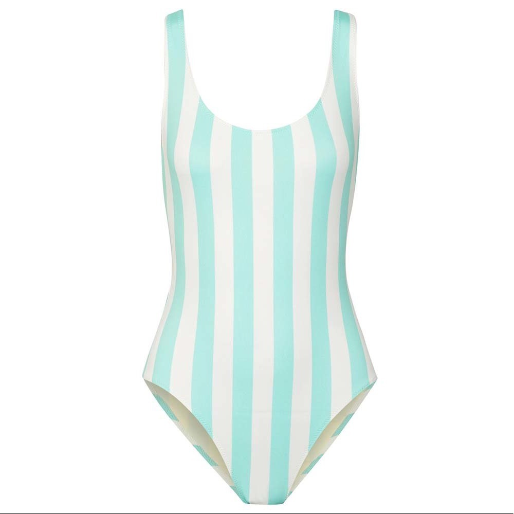 Solid & Striped “The Anne Marie” Teal One Piece
